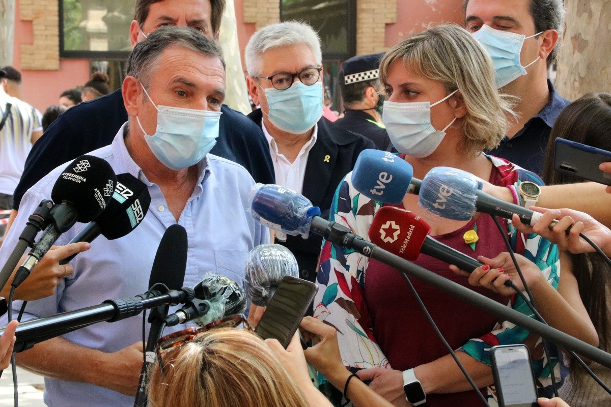L'alcalde de Vilafranca, sobre la cercavila improvisada: «Era molt difícil de controlar i evitar»