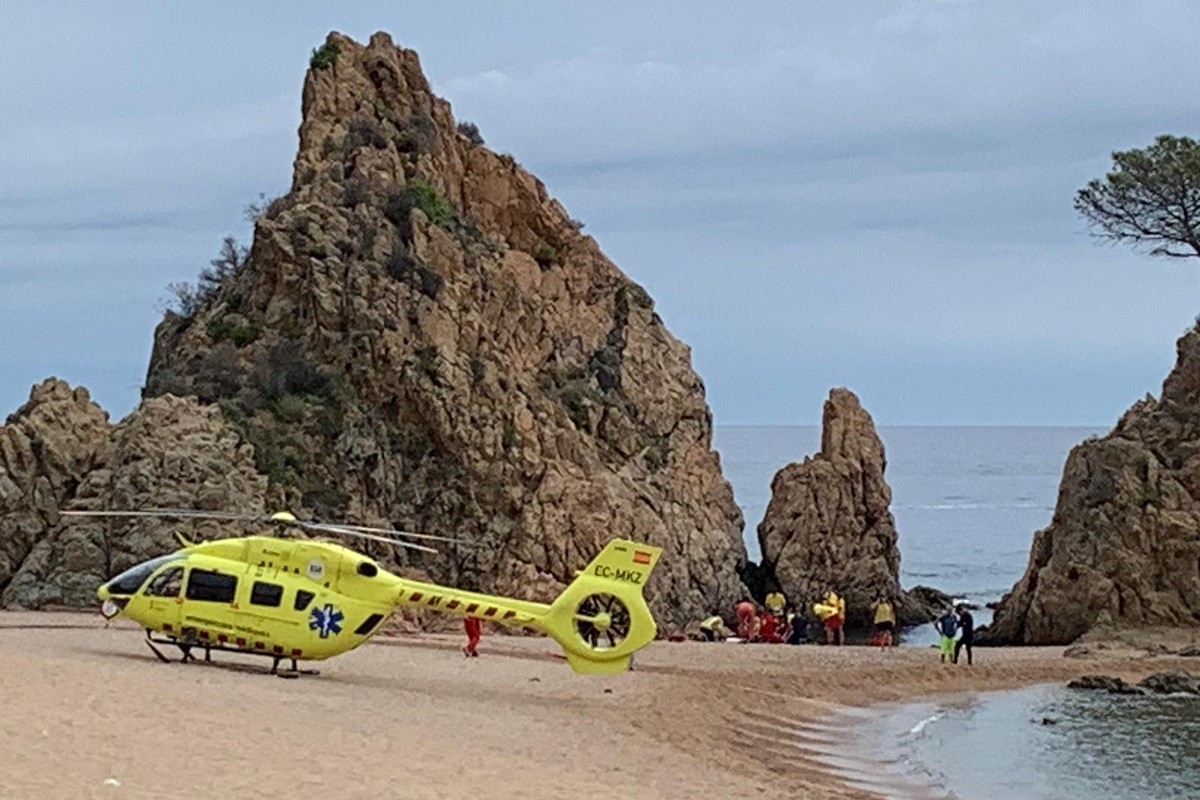 Mor un home de 66 anys mentre feia una immersió a Tossa de Mar