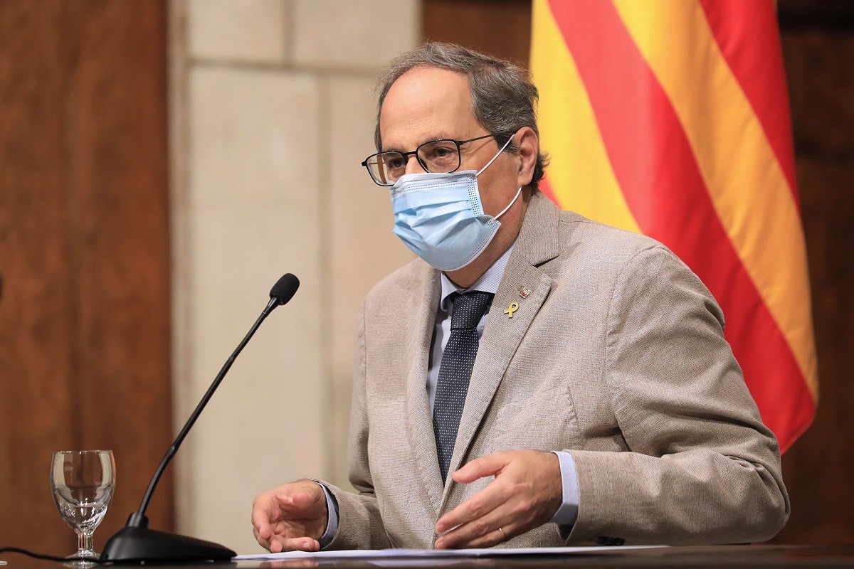 Torra activa el tràmit perquè la Generalitat es personi en la causa del 3%
