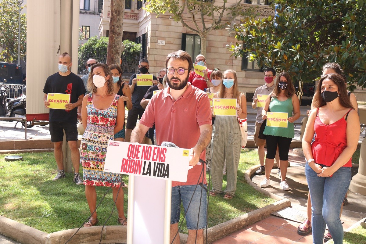 La CUP reclama un front comú als Països Catalans per desobeir la cessió del superàvit municipal