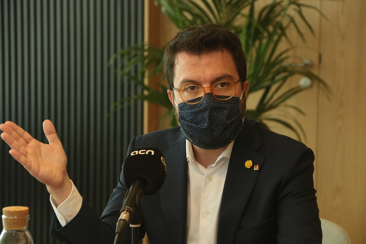 La Fiscalia arxiva la investigació contra Aragonès per injúries a la corona