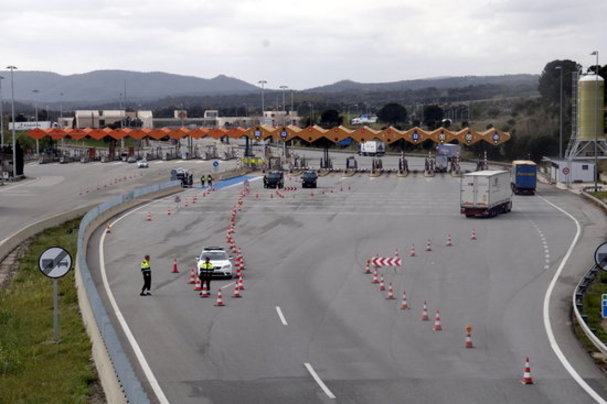 El trànsit a la Jonquera cau un 16,7% després de la recomanació de França de no viatjar a Catalunya