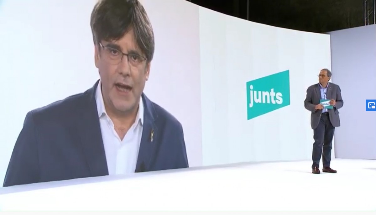 El partit de Puigdemont culmina la fundació amb la confrontació amb l'Estat com a reclam