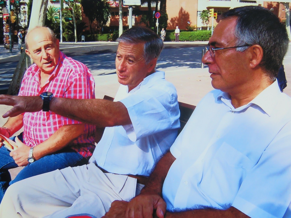 Josico, Julianín i Pepe van presenciar l'assassinat de Facerias el 1957 - Arxiu José Molina