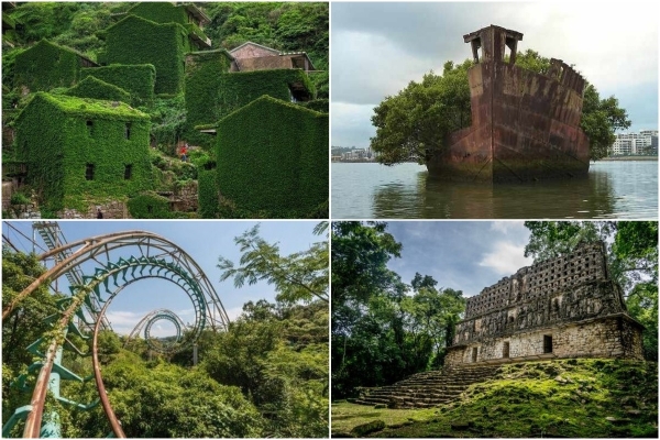 10 racons abandonats que la natura ha conquerit