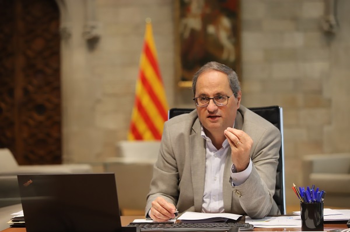 Torra medita denunciar el rei emèrit per corrupció a títol personal 