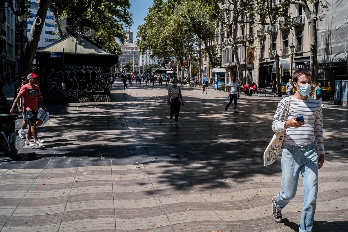 Veïns en perill d'extinció a la Rambla: avís de desnonament per una de les últimes residents
