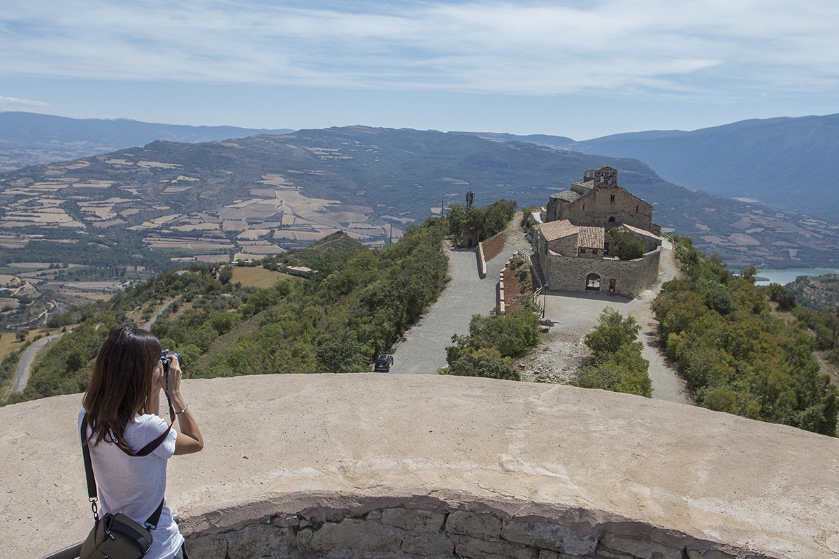 La Col·legiat de Santa Maria des del Castell de Mur - Redaccional Pallars