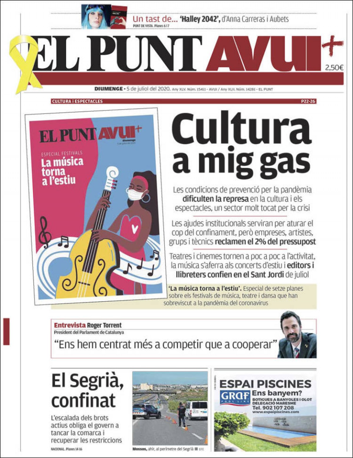 PORTADES «Larsen va declarar que Joan Carles I li va donar 65 milions 