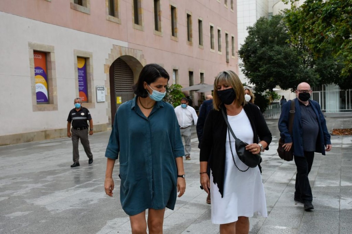 Reunió de l'equip de govern de la Diputació de Barcelona al CCCB - Cedida