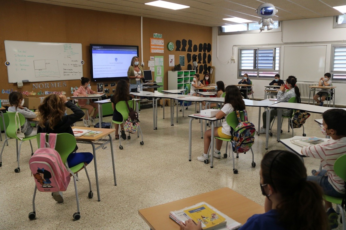 El Ministeri d'Educació, partidari de «flexibilitzar al màxim» els grups estables de convivència
