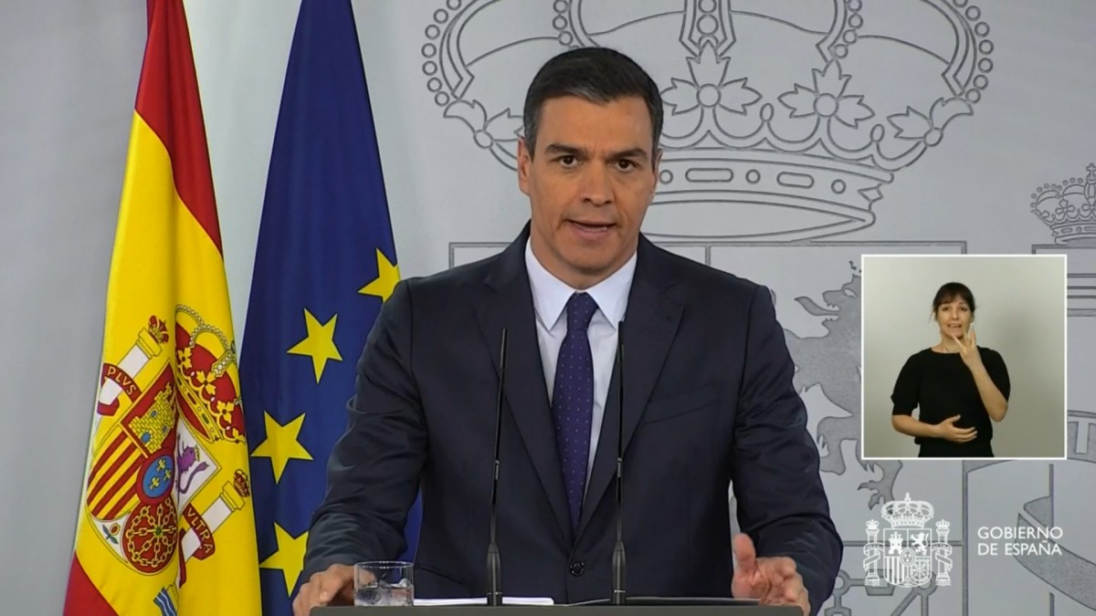 Sánchez anuncia que l'obertura de fronteres a partir del 21 de juny es farà «amb seguretat»