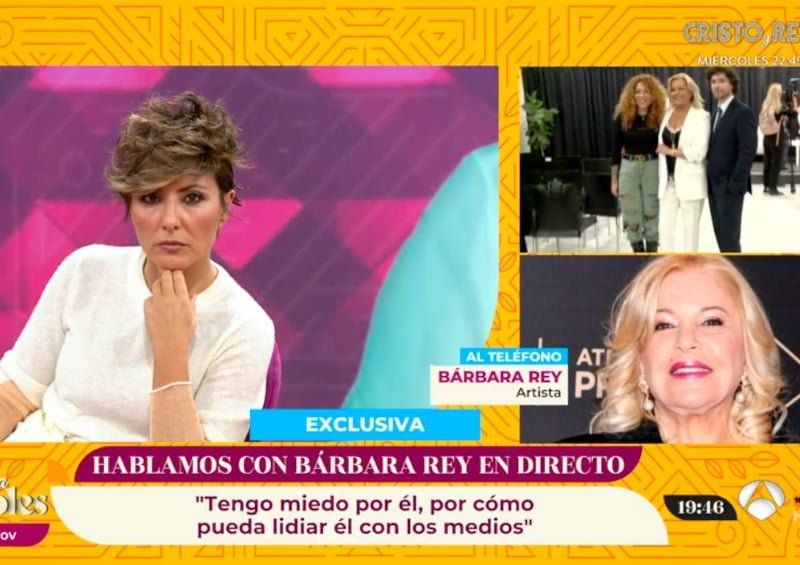 Bárbara Rey assenyala al president de Mediaset per l'entrevista al seu fill: 