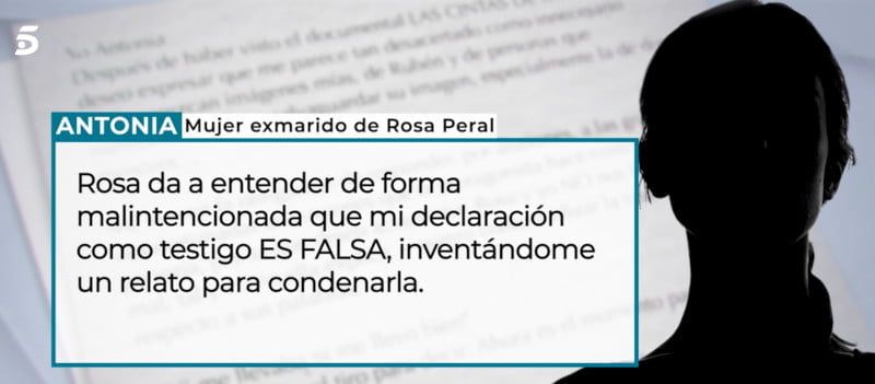 La dona de l'exmarit de Rosa Peral respon l'ex-guàrdia urbana condemnada: 