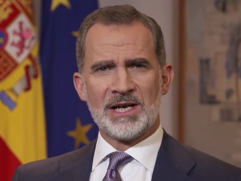 El discurs de Felip VI cau més de 10 punts a Catalunya (36,2%) i perd 3 milions a Espanya (64,1%)