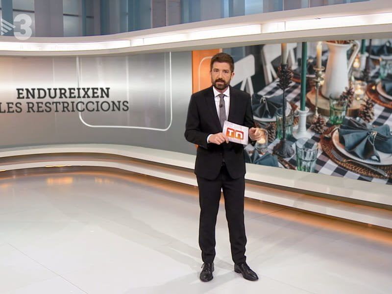 La variant òmicron dispara als 'TN' de TV3 per sobre del 30%