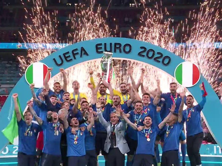 Itàlia guanya l'Eurocopa als penals davant d'1.108.000 espectadors (50,6%)