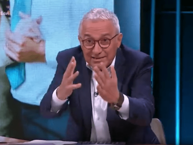 La 1 parla de sexe i Xavier Sardà fa aquesta divertida comparació amb el menjar