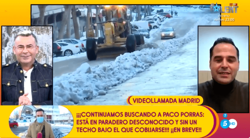 La pregunta de Jorge Javier que posa contra les cordes a Aguado