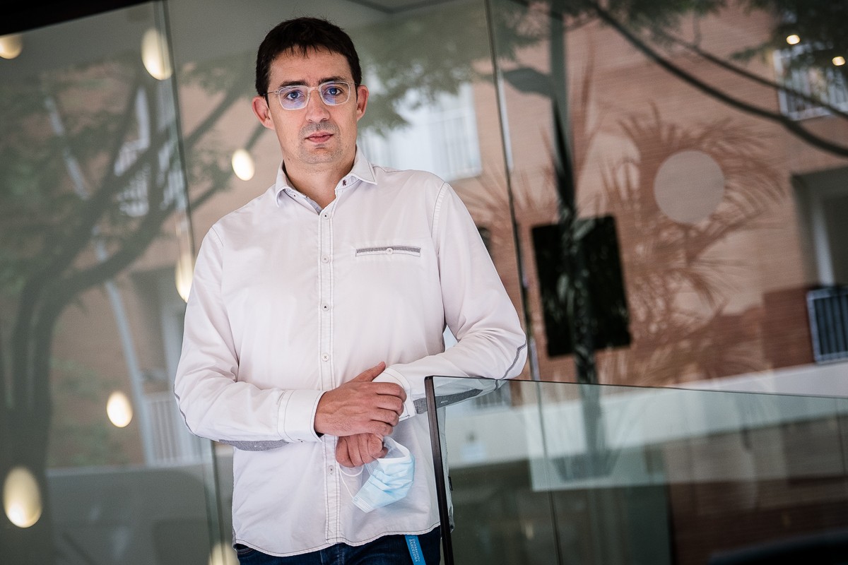 Jordi Muñoz és un dels col·laboradors del web de pensament Sobiranies. - Adrià Costa
