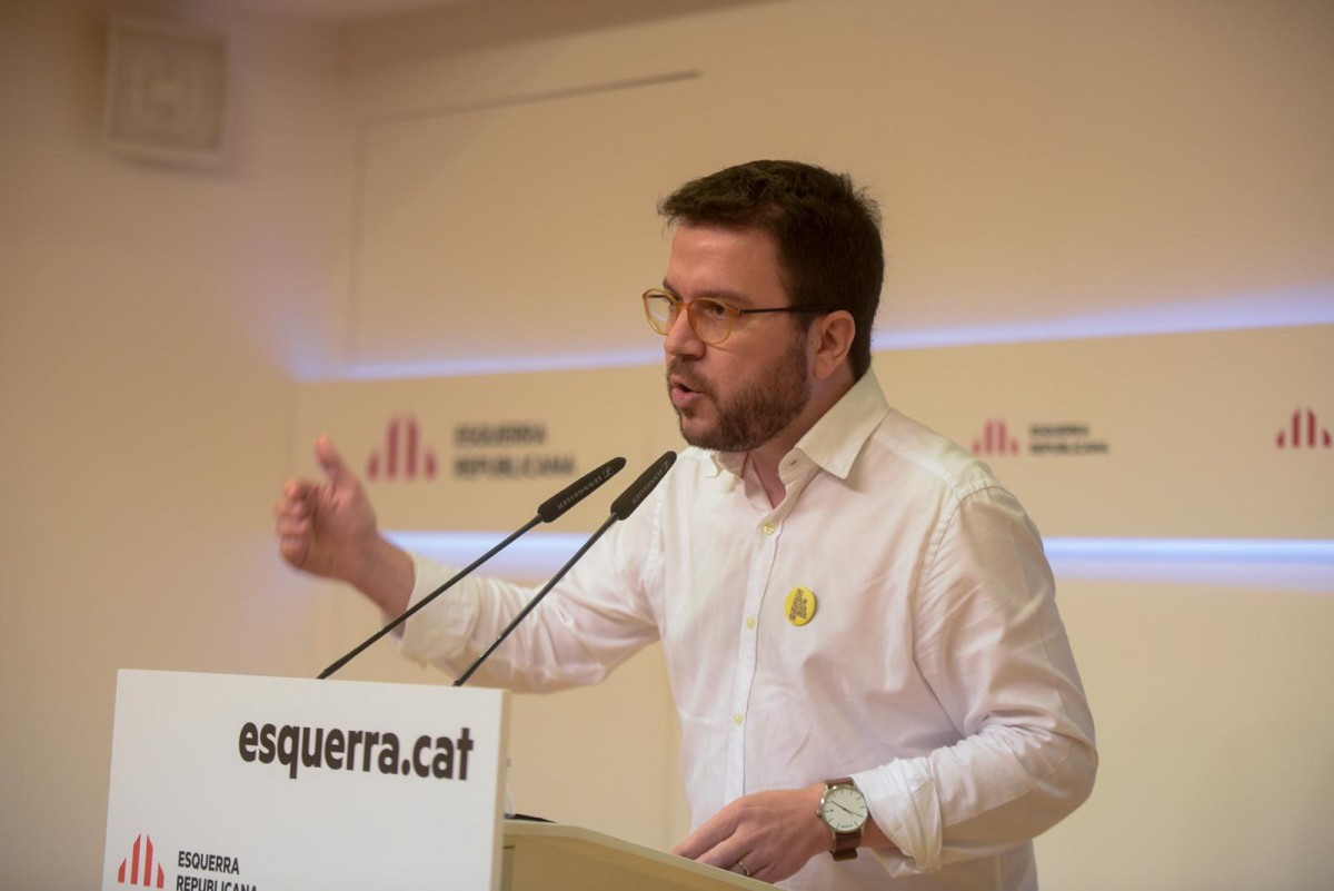 Aragonès exigeix a l'Estat que permeti als ajuntaments utilitzar el superàvit per gestionar la crisi