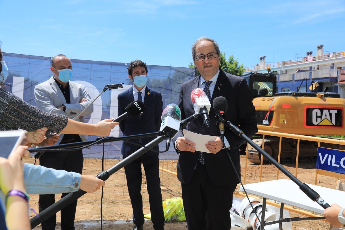Torra acusa el govern espanyol d'una nova retallada dels fons assignats a Catalunya pel coronavirus