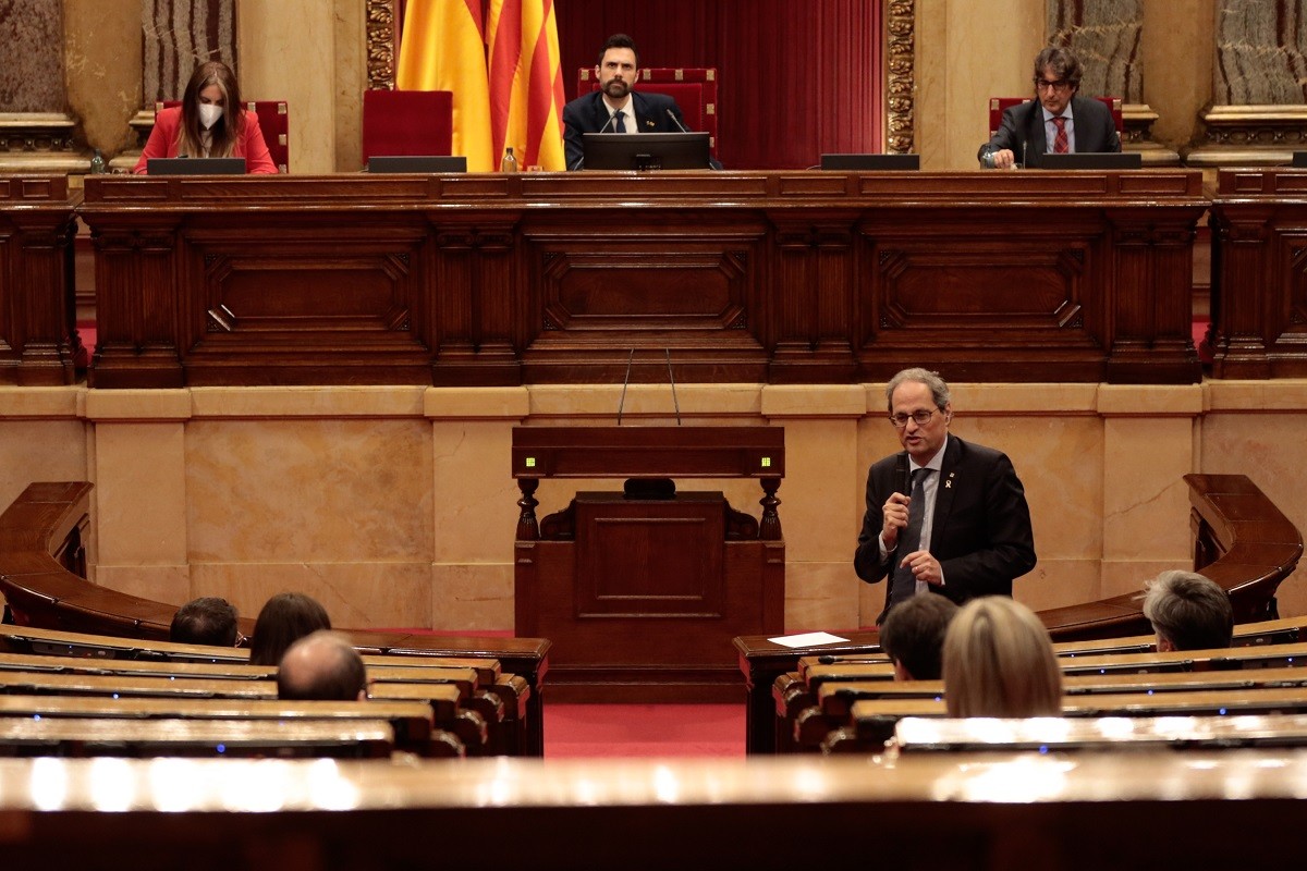 Torra allunya les eleccions malgrat la manca de rumb compartit al Govern
