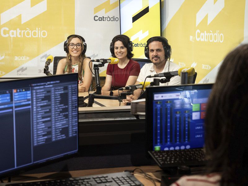 Francesc Garriga, Marta Montaner i Marina Alaminos: 
