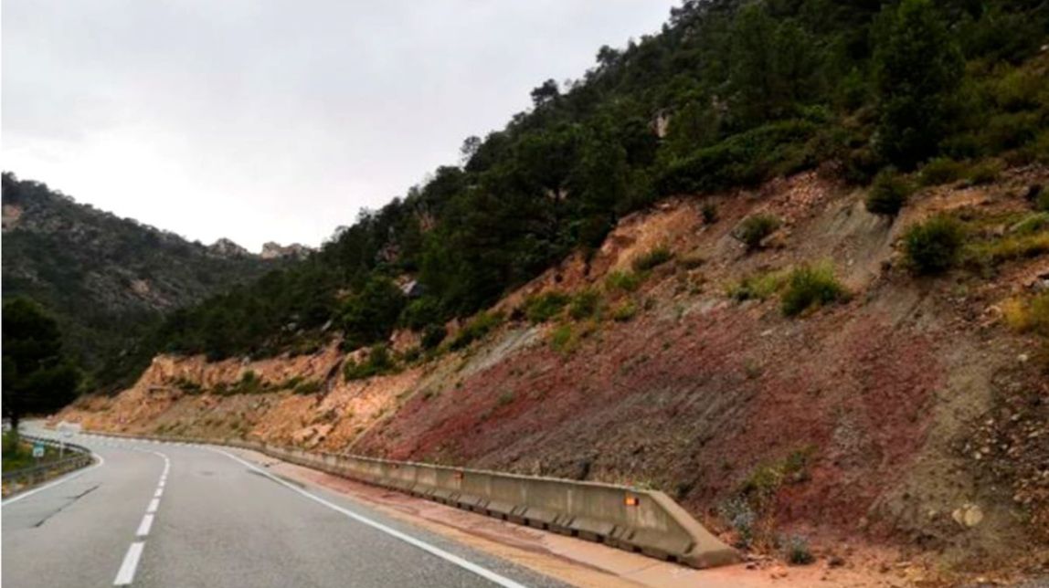 Territori reforçarà els talussos de la carretera Xerta-Horta de Sant Joan per 1,9 milions d'euros
