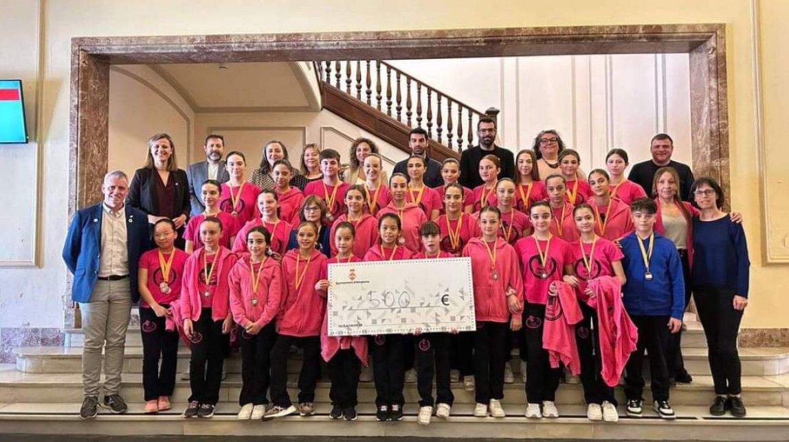 L’alumnat de l’Escola de Dansa Maria Lozano d'Amposta, reconegut pels excel·lents resultats a Reus 