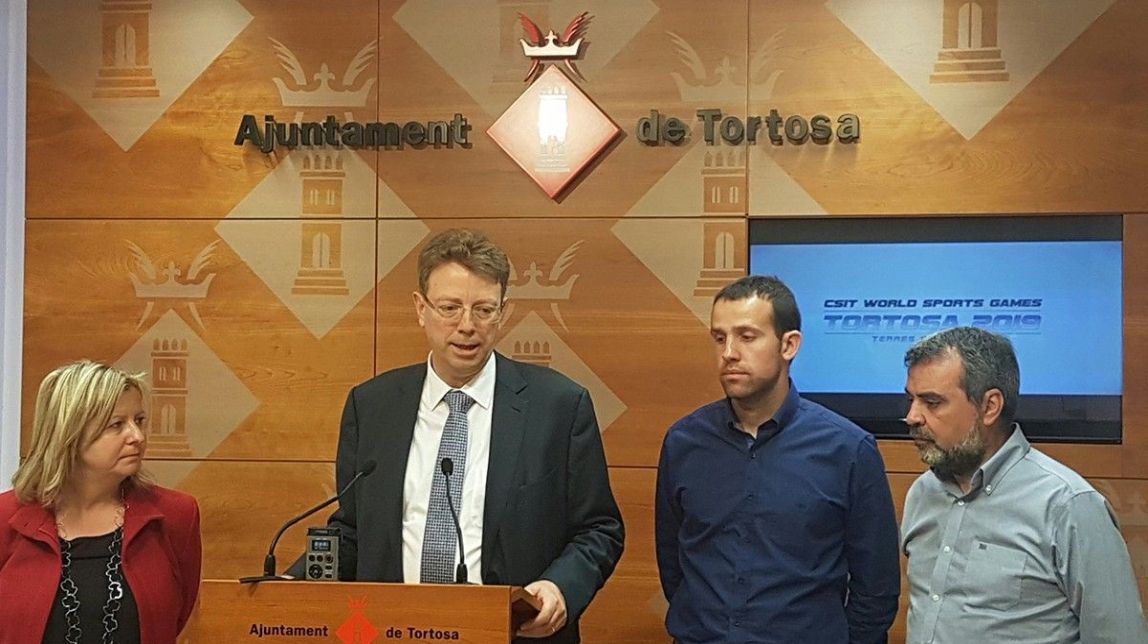 Els CSIT World Sports Games Tortosa es presenten en un acte el 20 de maig