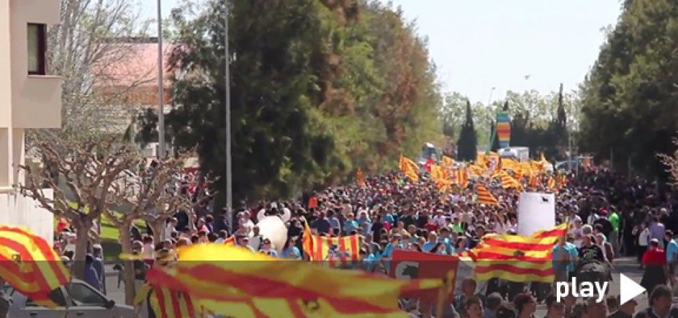 El vídeo de la manifestació protaurina