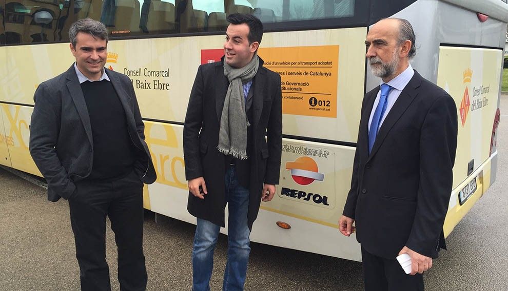 El Consell Comarcal del Baix Ebre i Repsol renoven el conveni de prestació del Servei de Transport Adaptat