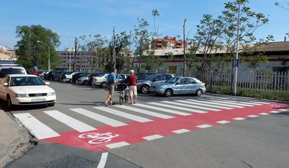 Tortosa habilita mil metres de carril bici entre les estacions de tren i bus i la via verda