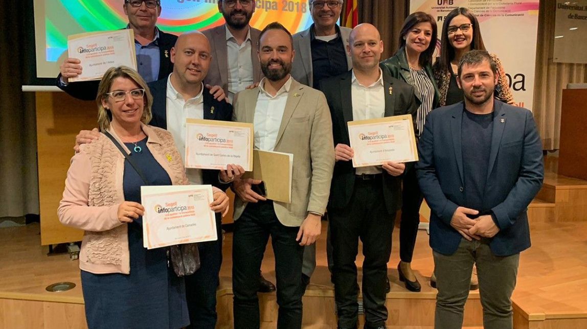Cinc Ajuntaments ebrencs obtenen el segell Infoparticipa a la qualitat i transparència en la comunicació