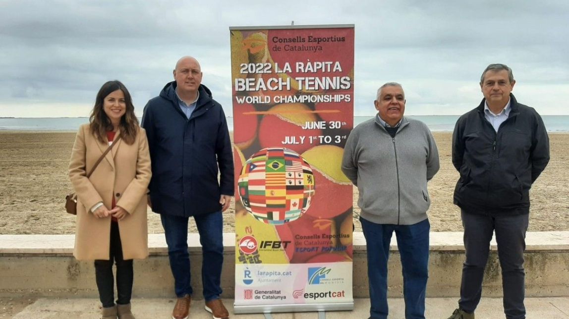 La Ràpita acull el campionat mundial de Beach Tennis on Catalunya hi participa com a Nació