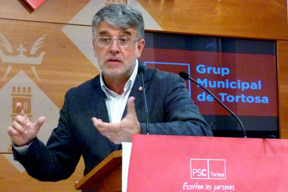 El tortosí Enric Roig, membre de la coordinadora del Grup de Cristians del PSC