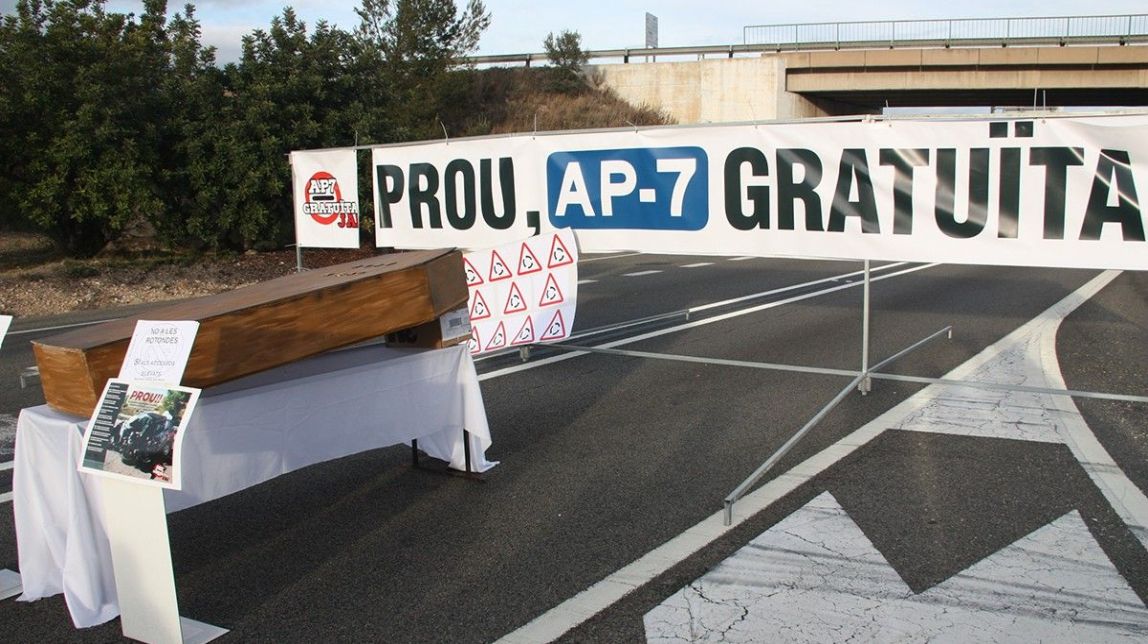El moviment veïnal contra els peatges de l'AP-7 mantindrà la lluita per aconseguir la gratuïtat total