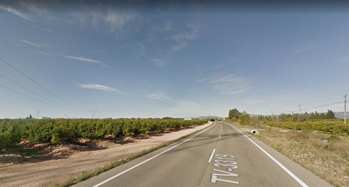 El conductor d’un turisme ha mort en un accident a la TV-3319 a Ulldecona