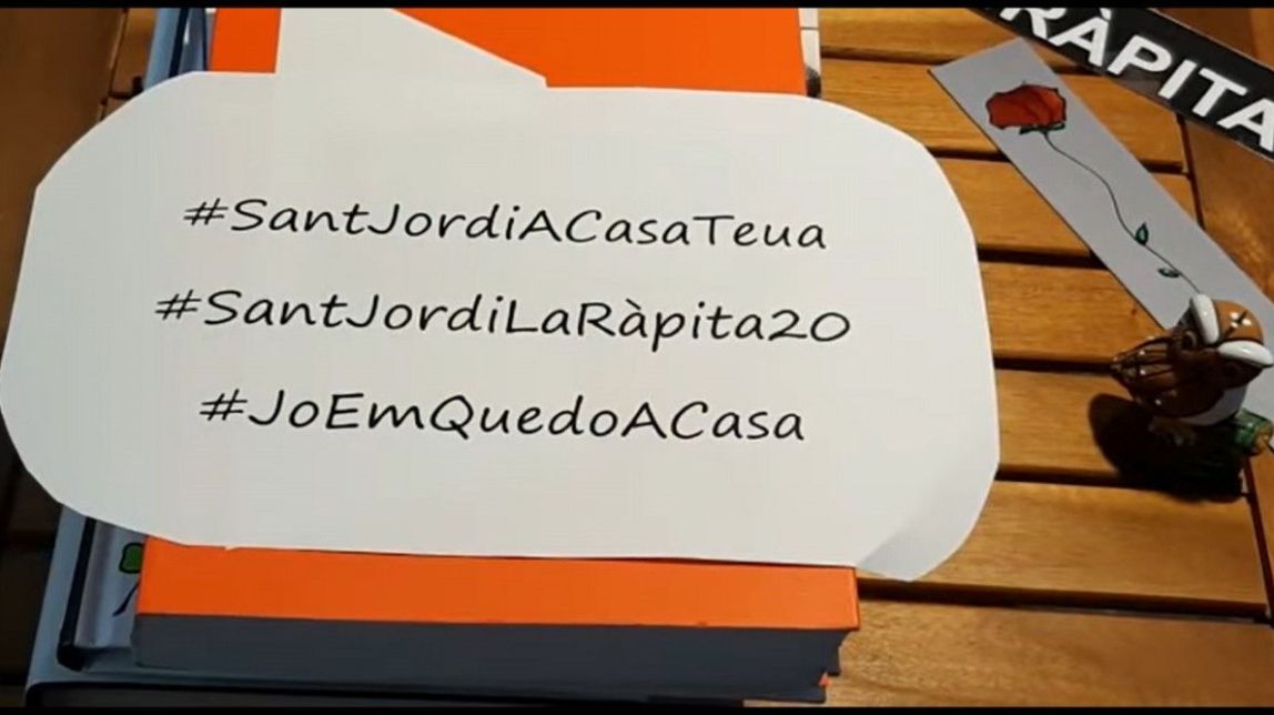 VÍDEO | Un Sant Jordi de confinament explicat a través dels títols dels llibres