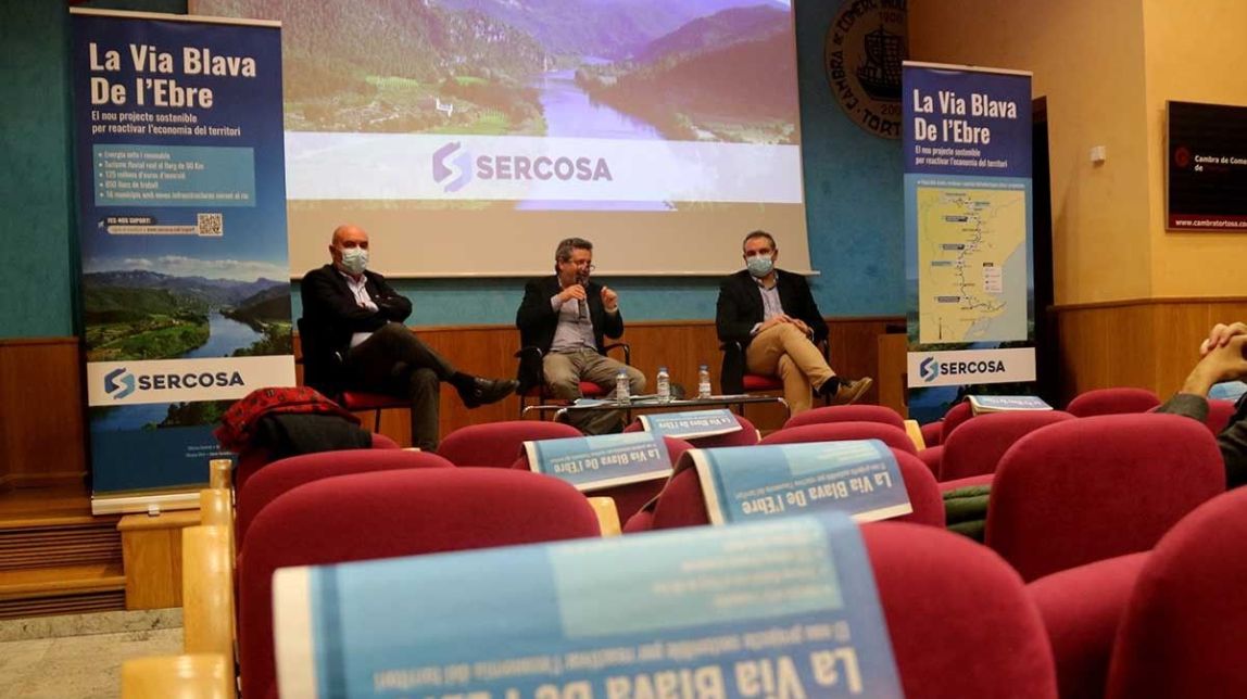 L'empresa Sercosa busca suports per construir assuts i hidroelèctriques al tram ebrenc del riu Ebre