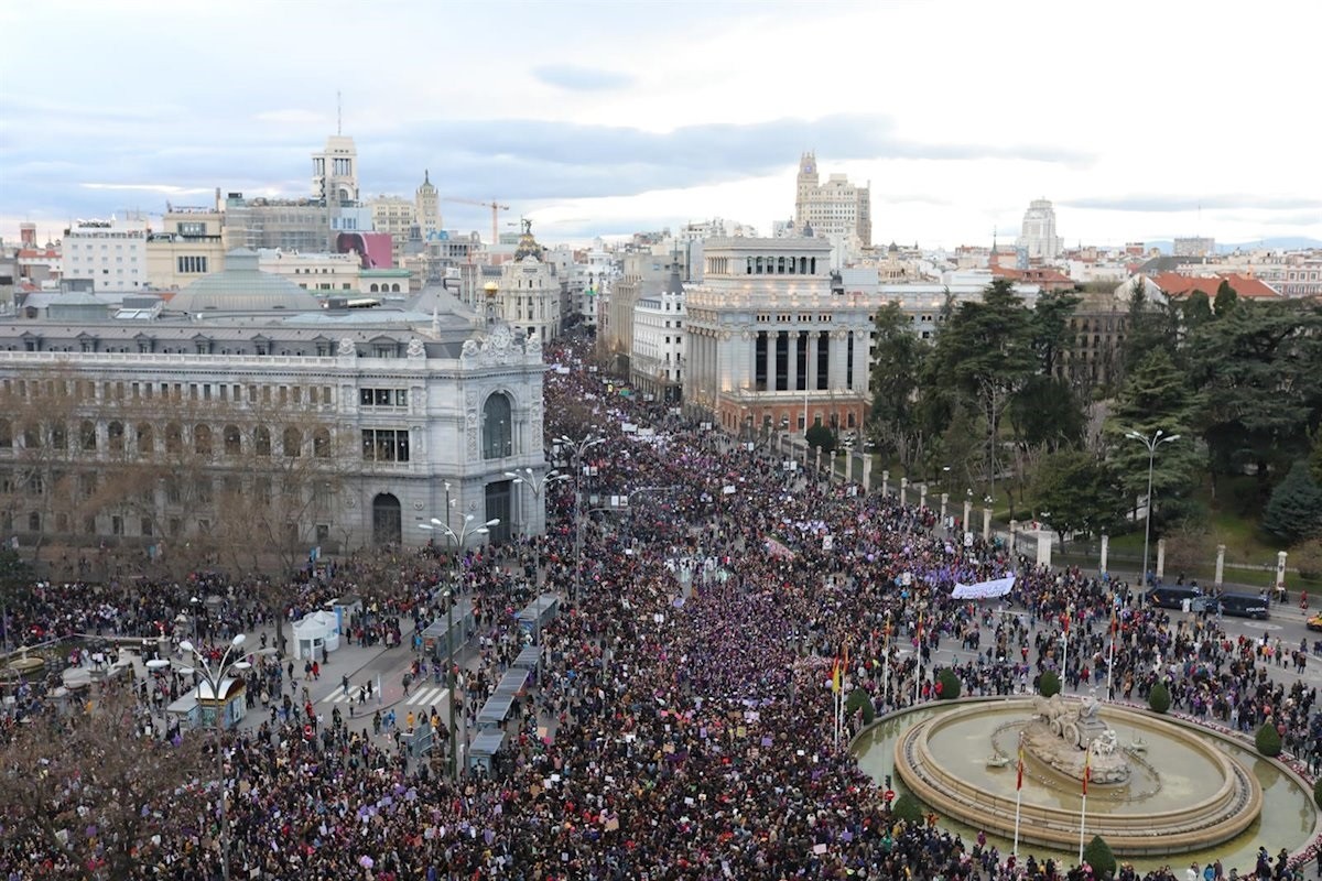 Imputat el delegat del govern espanyol a Madrid per permetre la manifestació del 8-M