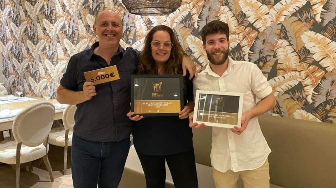 Les Palmeres, de les Cases, guanya el «Joc de Cartes» al restaurant més singular de les Terres de l'Ebre