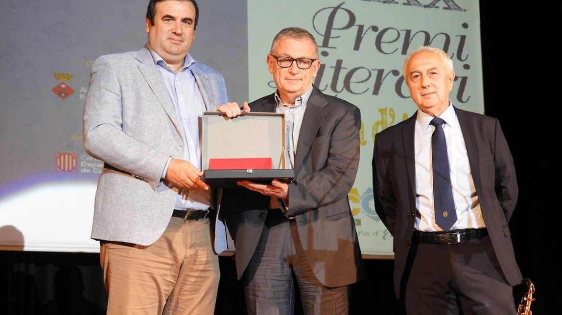 Ramon Breu Panyella, guanyador del XXX Premi Literari «Vila d'Ascó» 2018