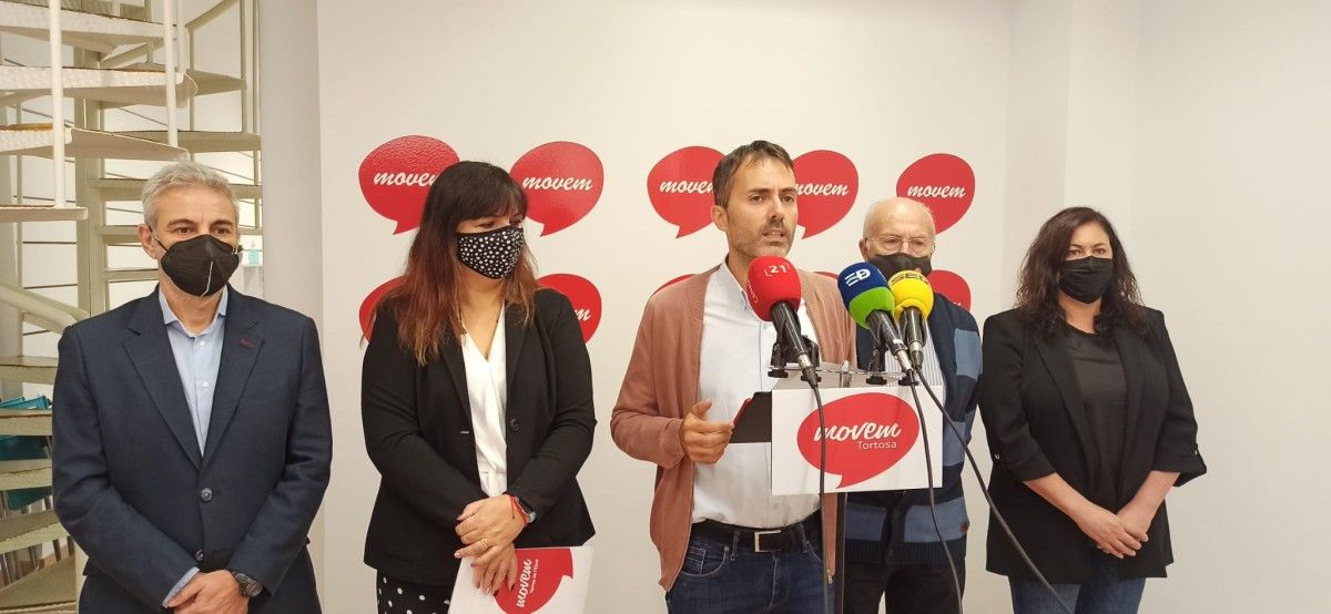 Movem Tortosa mostra les seues propostes per donar suport als pressupostos municipals 2022