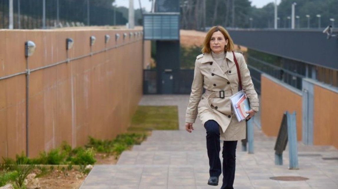 Forcadell surt per primer cop de la presó per cuidar la mare