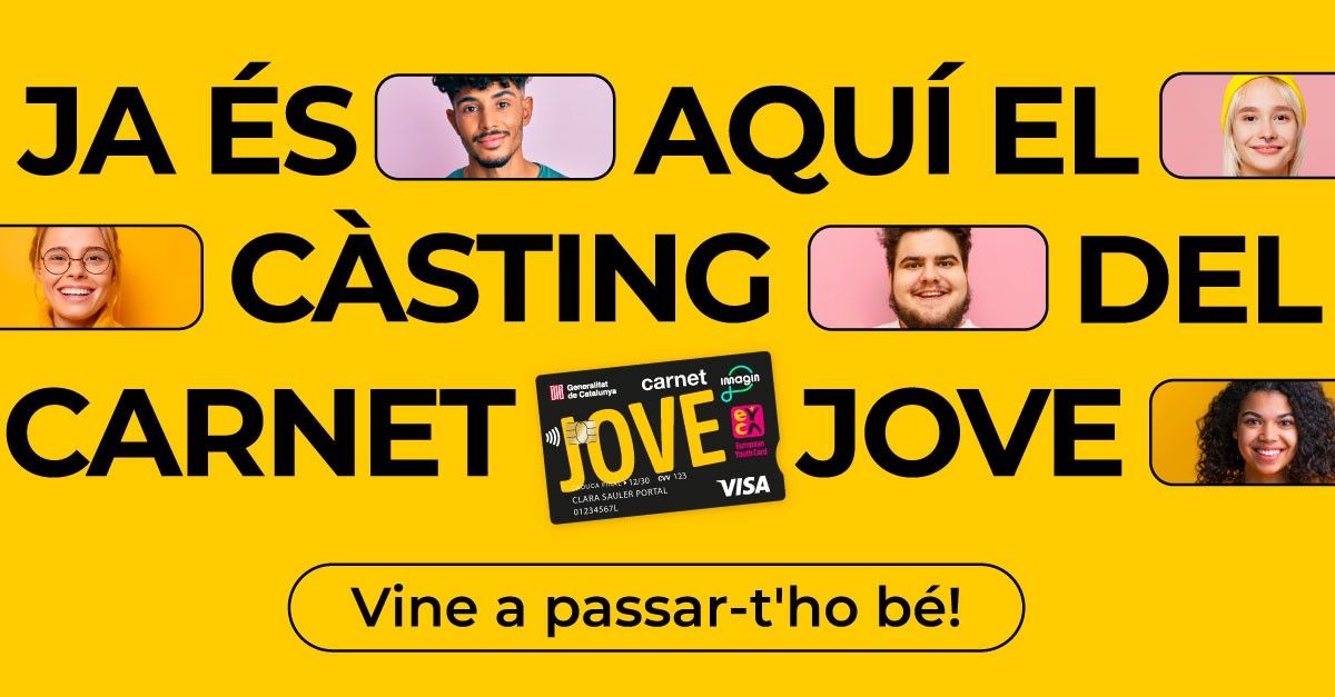 Càsting a les Terres de l'Ebre per trobar  protagonistes per a la campanya publicitària del Carnet Jove