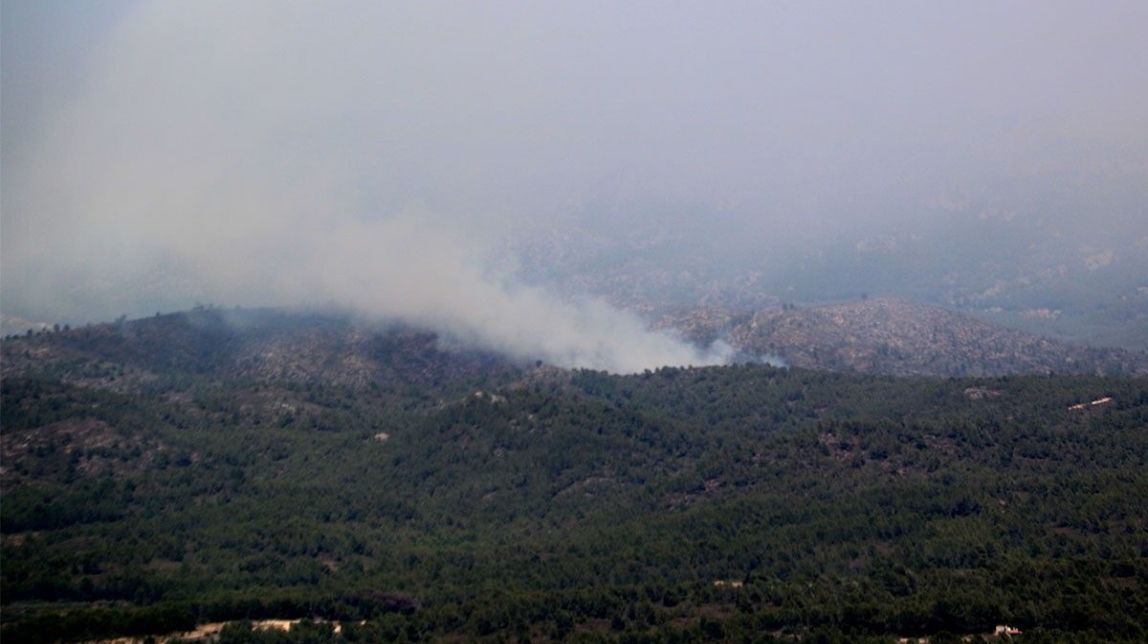 Controlat el segon incendi forestal a Tivissa