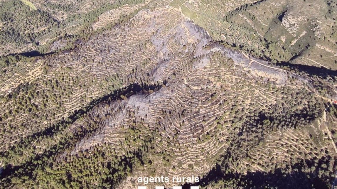 Els Bombers donen per extingit l'incendi forestal de Bítem