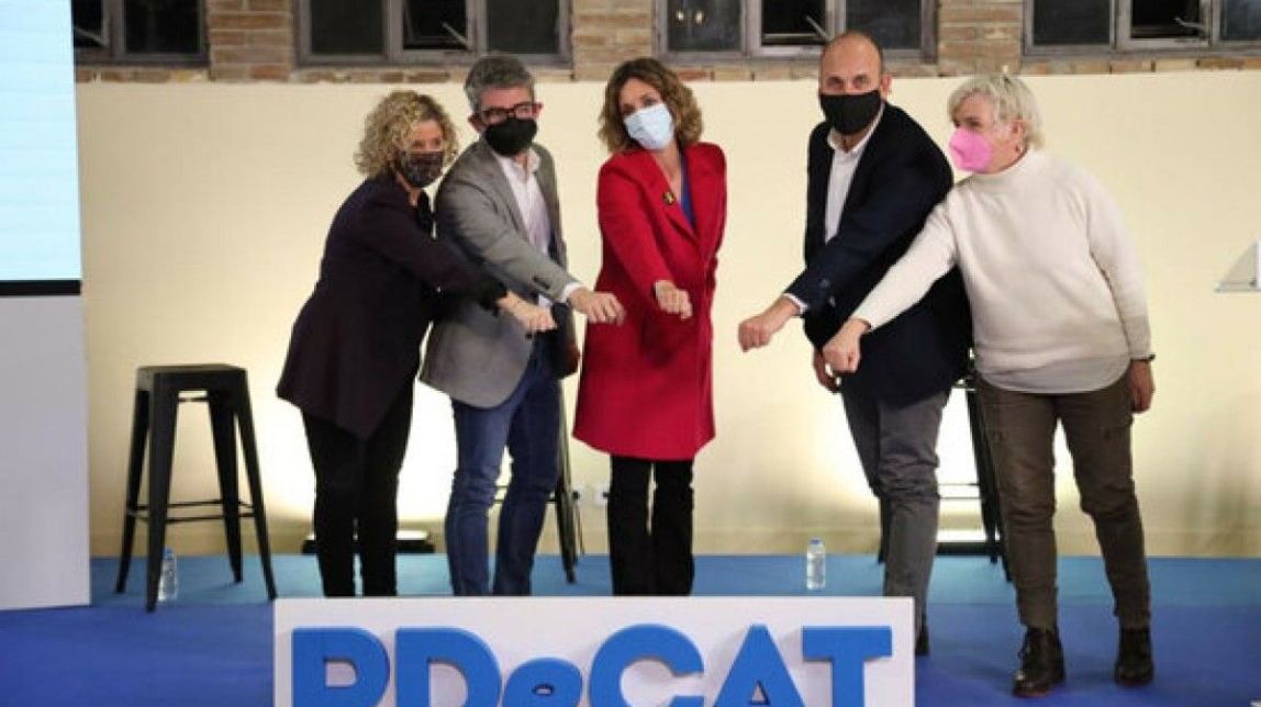 14-F: Chacón demana als candidats del PDeCAT «lleialtat territorial» des d'un míting a Tortosa
